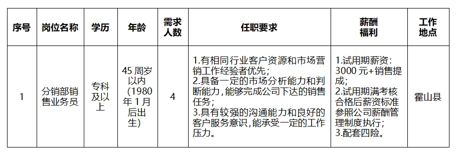 安徽大別山鄉(xiāng)村振興產業(yè)發(fā)展有限公司2025年招聘臨時工作人員公告(一)